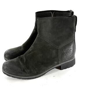 Timberland 8512R Putnam Earthkeeper Paddock Boots 8.5 Black Leather Waterproof